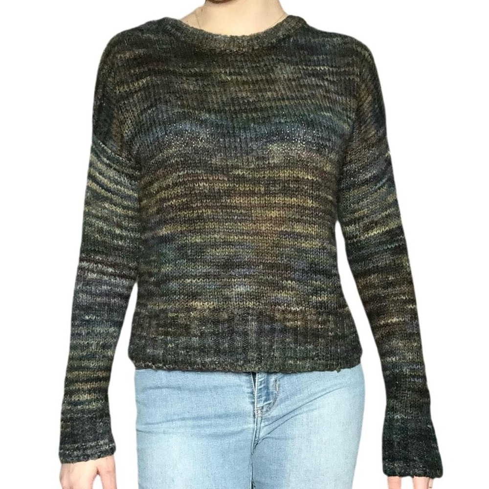 Mossimo Supply Co. Multicolored Crewneck Sweater